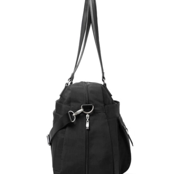 Overnight Expandable Laptop Tote With RFID Phone Wristlet - Picture 6 of 7